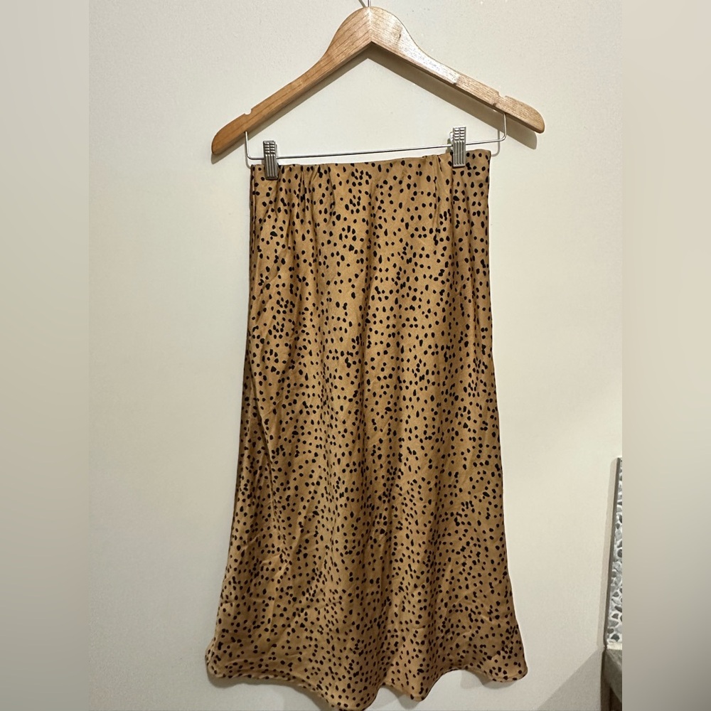 Spotted Tan Skirt
